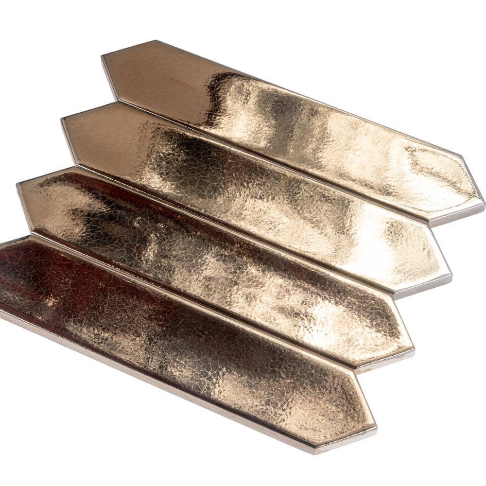 Apollo Tile Piquet 2'' W x 10'' L Ceramic Singular Tile