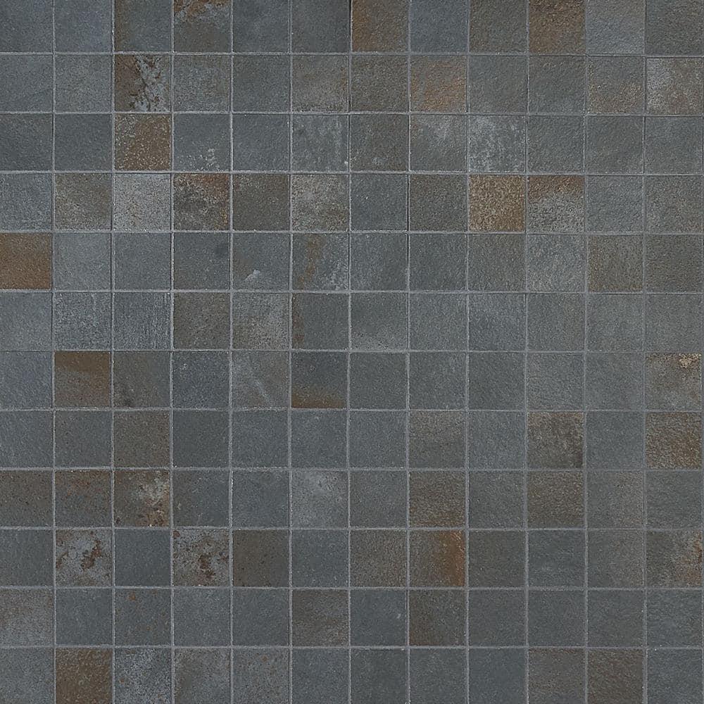 Angela Harris Fuller 11.81 in. x 11.81 in. Matte Porcelain Floor and Wall Mosaic Tile