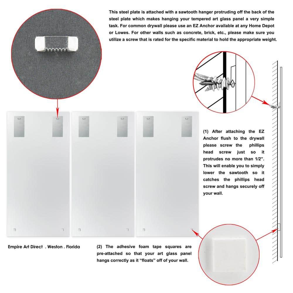 Empire Art Direct " Tiger ABC " 3 - Pieces