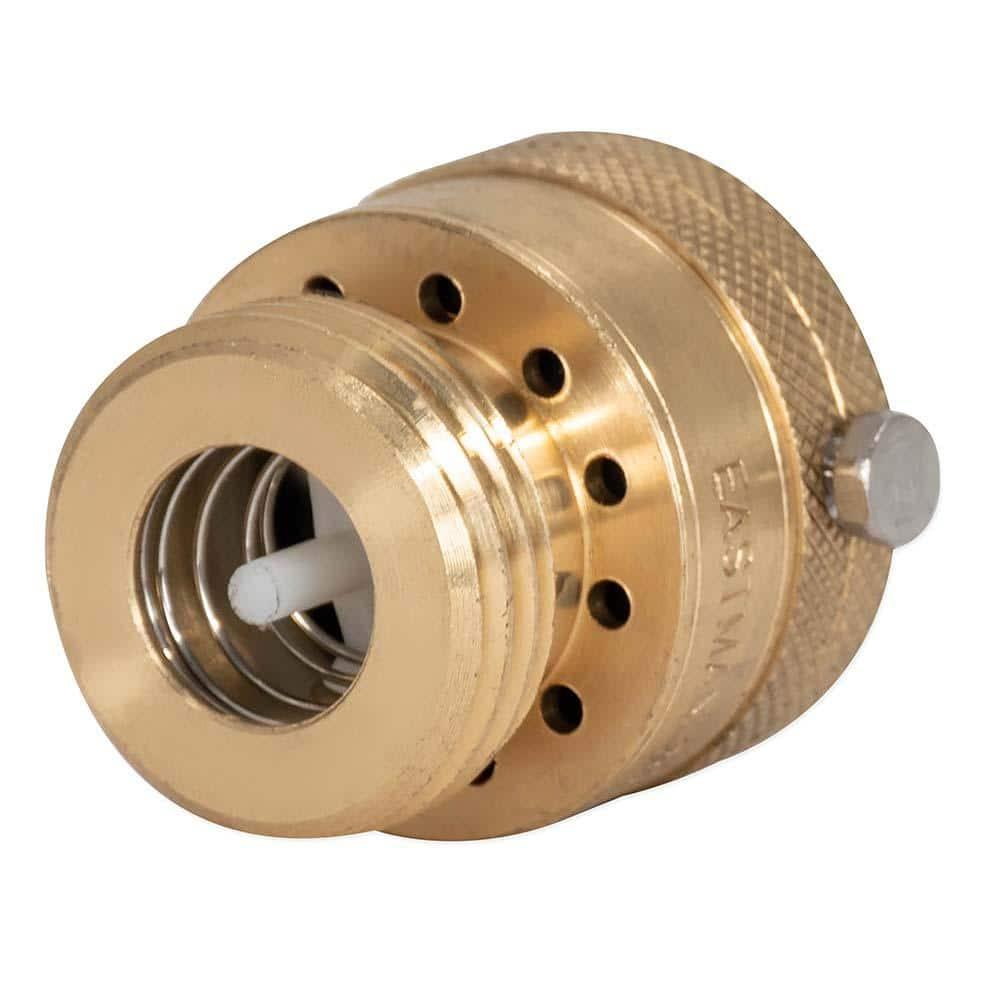 EZ-FLO 20199 Hose Bibb Anti-Siphon Vacuum Breaker Fittings, 3/4 inch FHT x 3/4 inch MHT, Brass