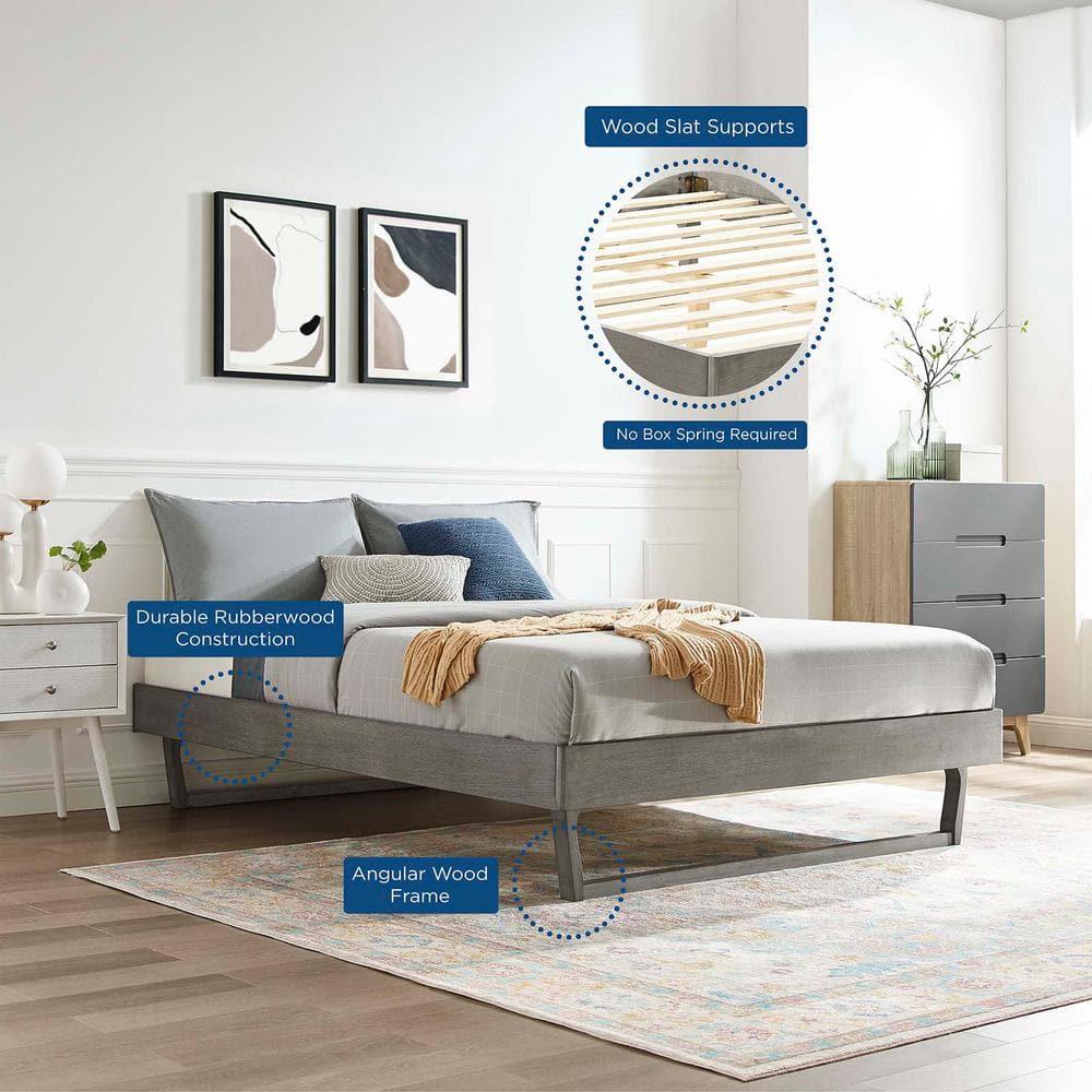 Modway Billie Full Wood Platform Bed Frame