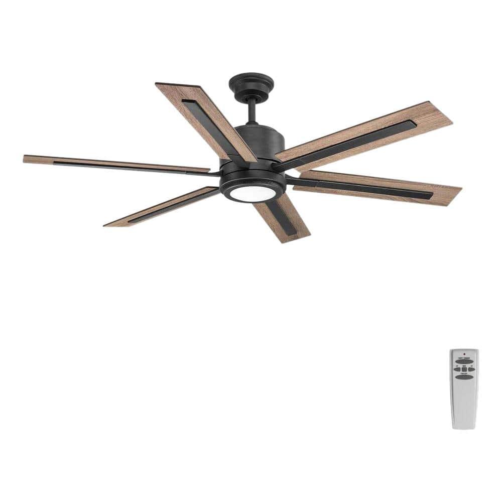 P2586-7130K-Progress Lighting-Glandon - Wide - Ceiling Fan - 1 Light - Handheld Remote in Transitional style - 60 Inches wide by 17.13 Inches