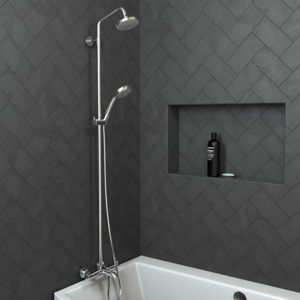 Croma Thermostatic Complete Shower System
