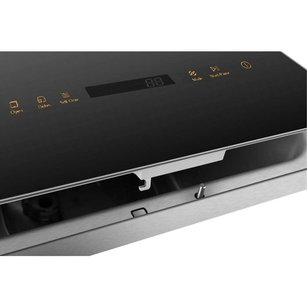 FOTILE FOTILE Right Orientation 2-In-1 In Sink Dishwasher 18-in Top Control Built-In Dishwasher, 57.8-dBA Standard Sound Level SD2F-P3