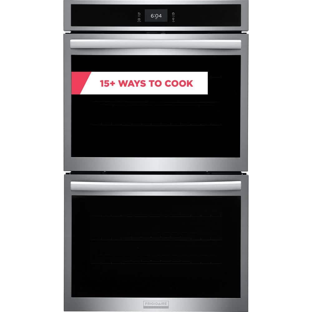 Stainless Steel Double Electric Wall Oven with Convection