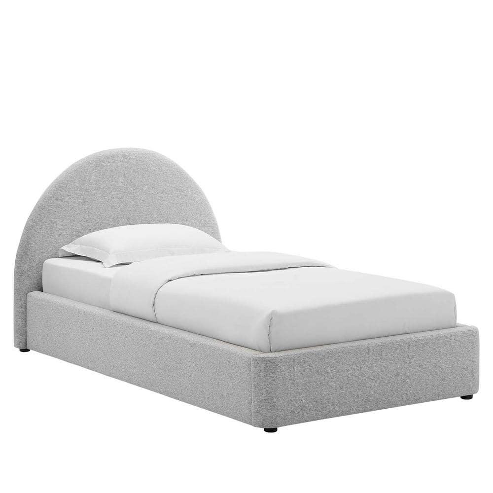 Modway Resort Performance Velvet Arched Round Platform Bed