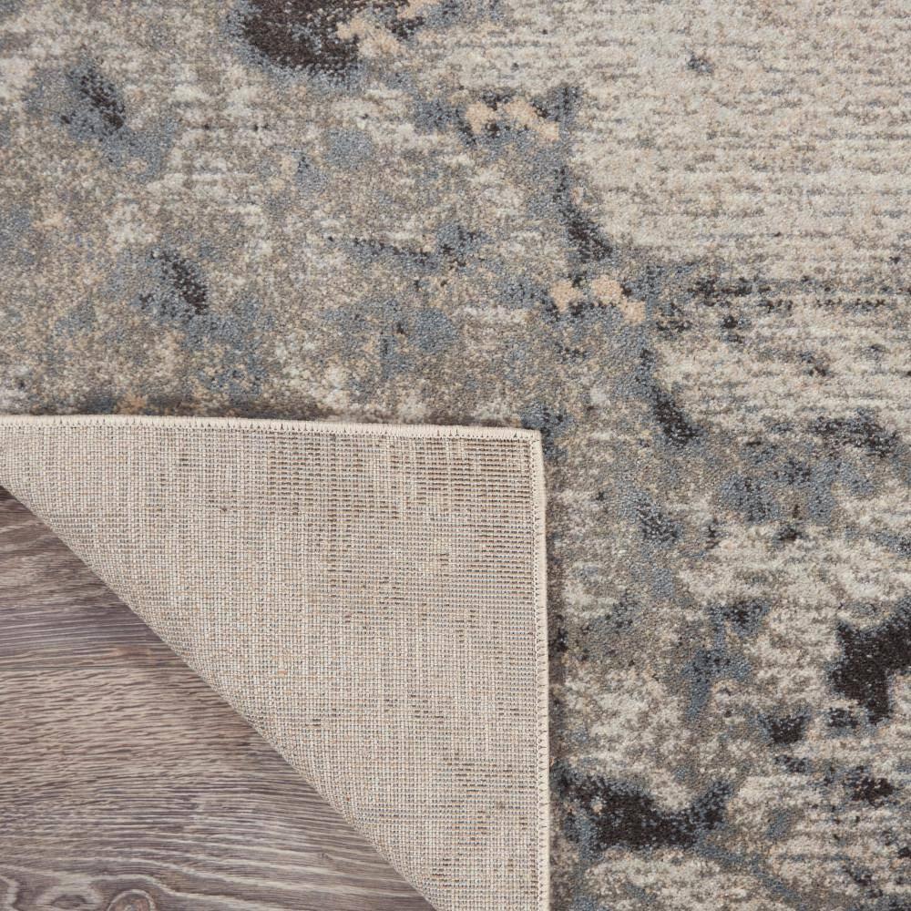 Nourison Maxell Modern Abstract Indoor Area Rug Grey 3' x 5'
