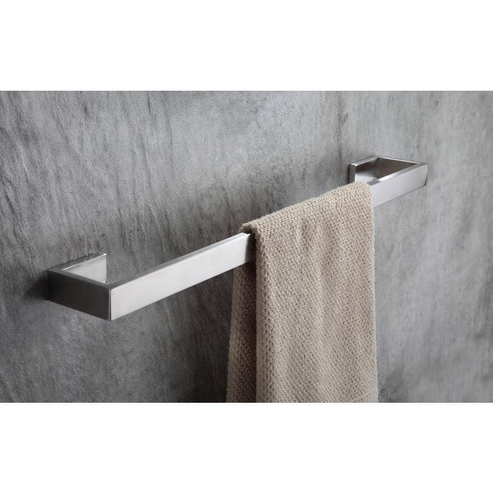 Fapully 8 Piece Bathroom Accessories Set Stainless Steel,Bathroom Hardware Set Brushed Nickel Wall Mounted
