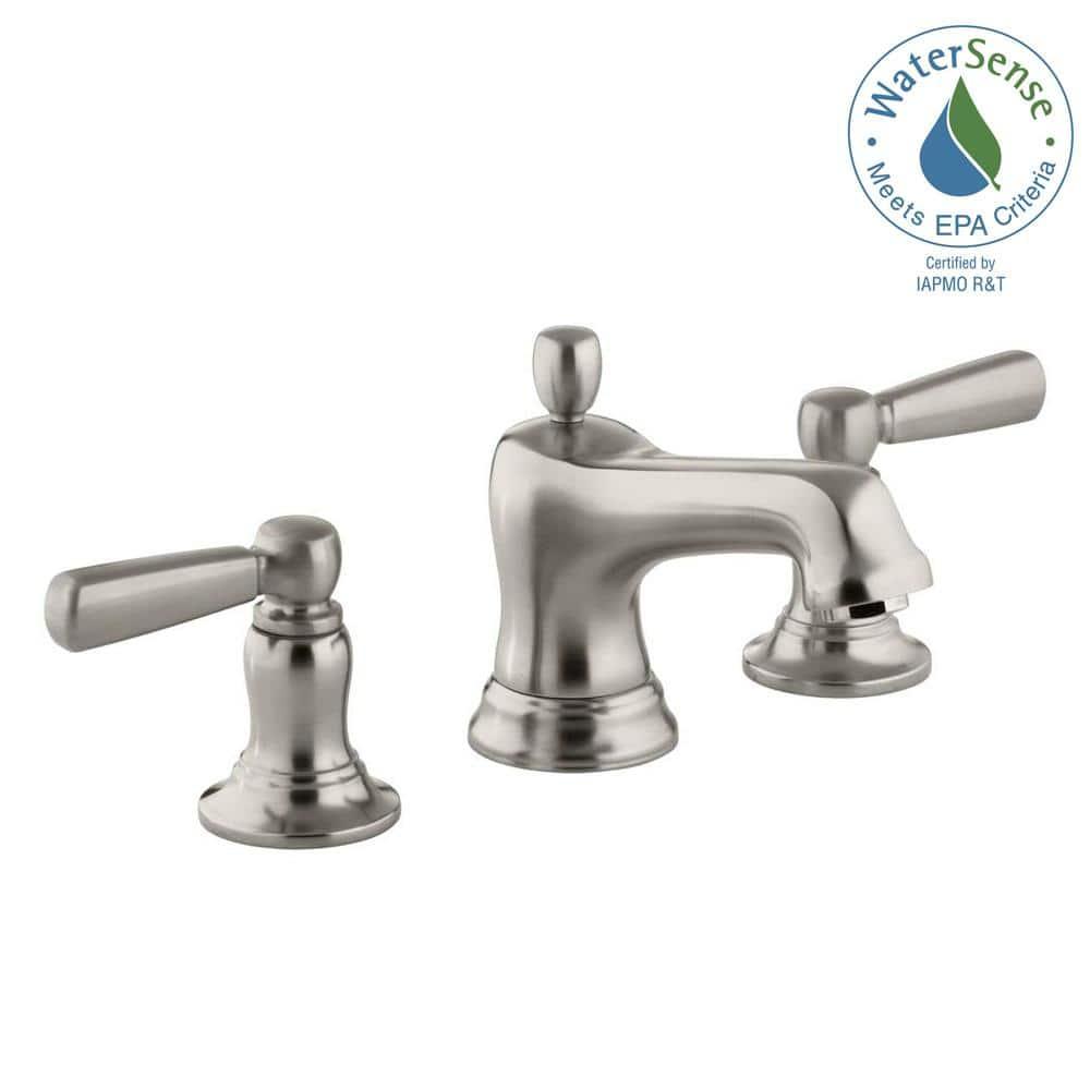 Kohler ® Bancroft Brushed Nickel Bathroom Sink Faucet