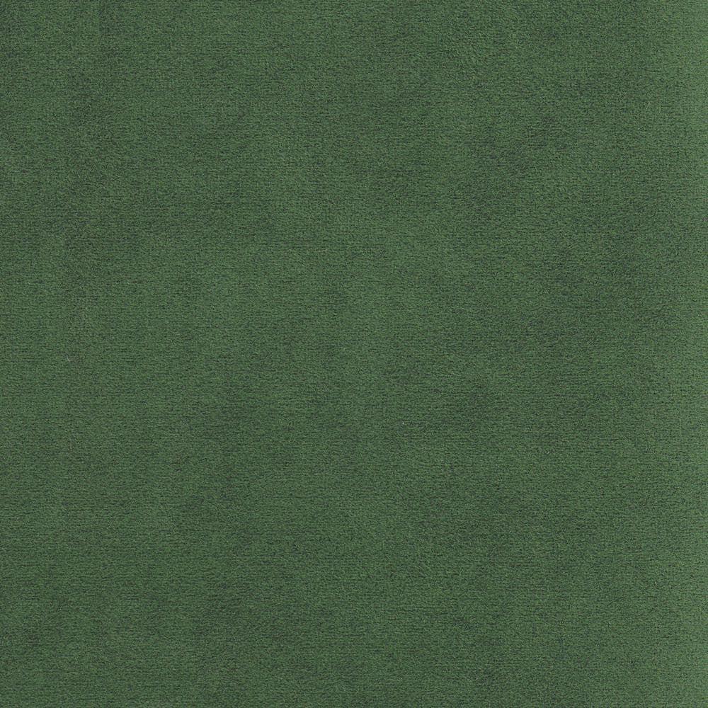 Velvet Swoop Armchair Forest Green - HomePop: Elegant Side Arms, Wood Legs, 250lb Capacity