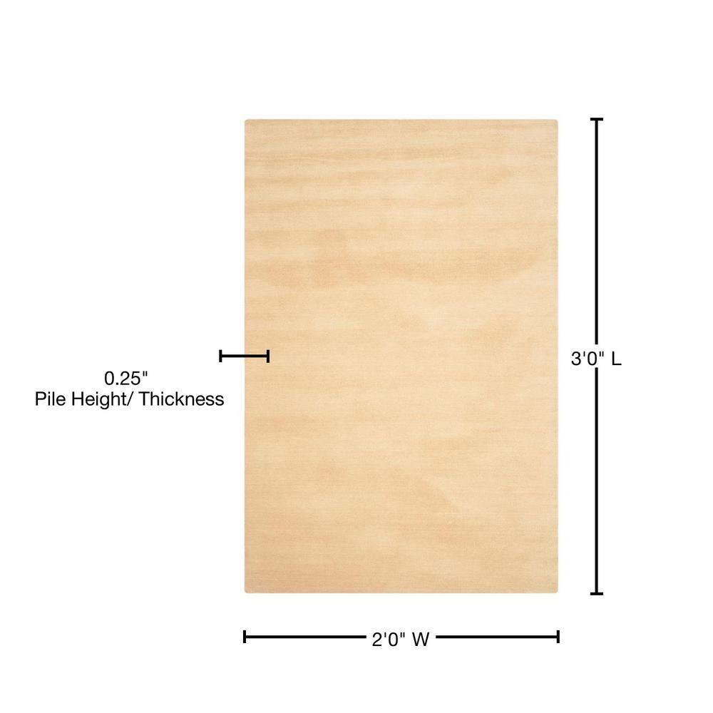 Himalaya HIM610 Handmade Accent Rug - 2'x3' - Beige - Safavieh