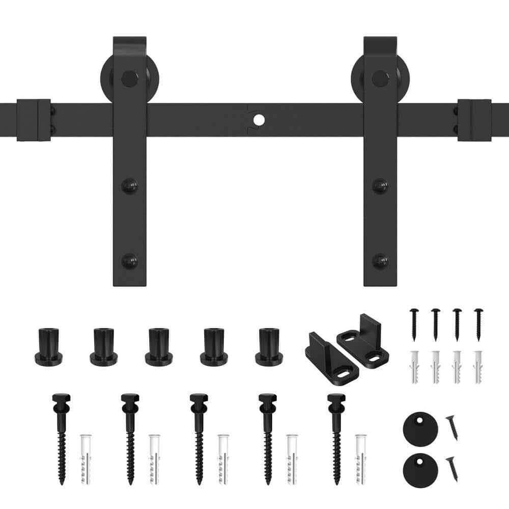 Lazio Sliding Standard Single Barn Door Hardware Kit