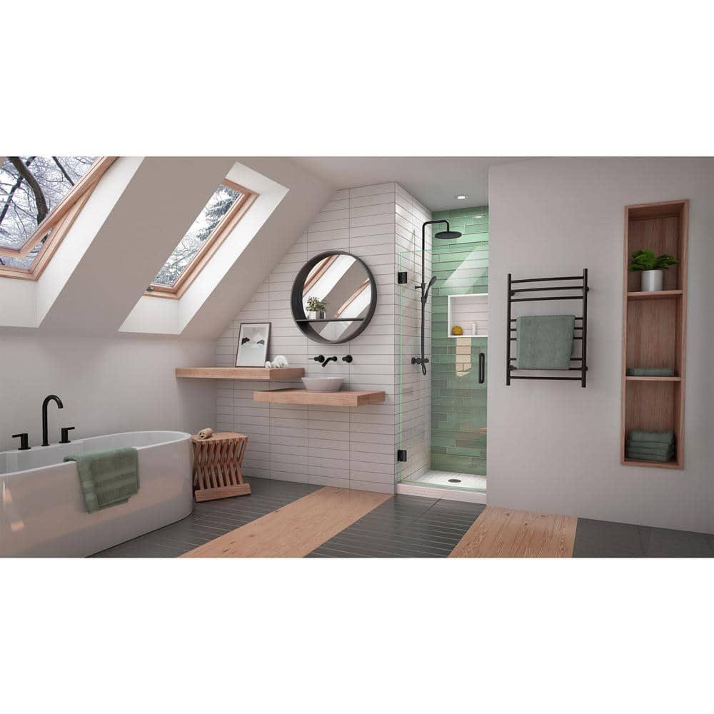 DreamLine Unidoor-LS 29'' W x 72" H Hinged Frameless Shower Door with ClearMax Technology SHDR-2030722-09