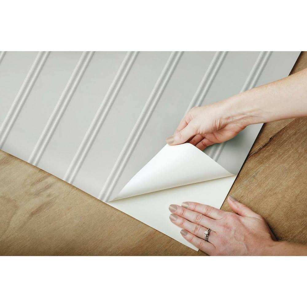 Beadboard Peel and Stick Wallpaper