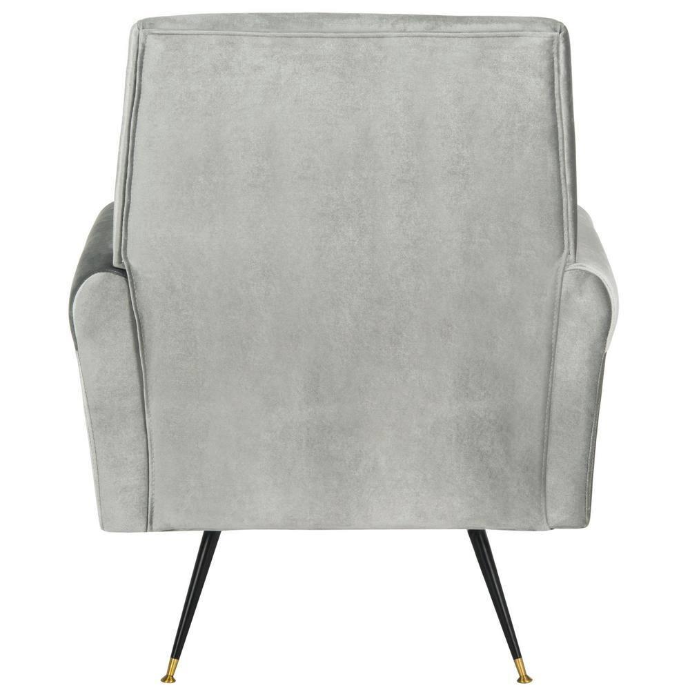 Mira Accent Chair - FOX6285 - Light Grey - Safavieh
