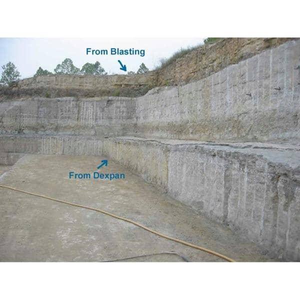 Dexpan Expansive Demolition Grout 44 Lb. Bucket for Rock Breaking, Concrete Cutting, Excavating. Alternative to Demolition Jack Hammer Breaker, Jackhammer, Concrete Saw, Rock Drill (DEXPAN44BKT2)
