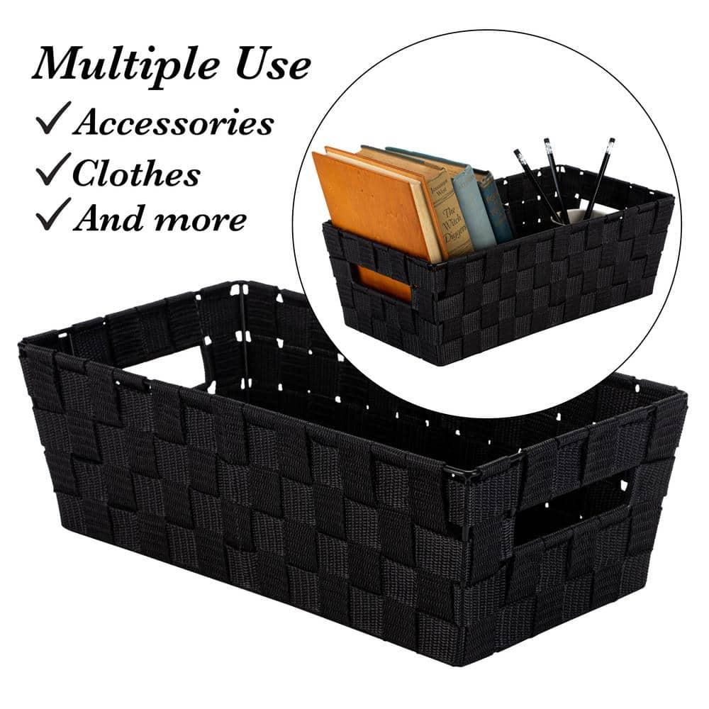 Simplify Simplify Plastic Decorative Bins