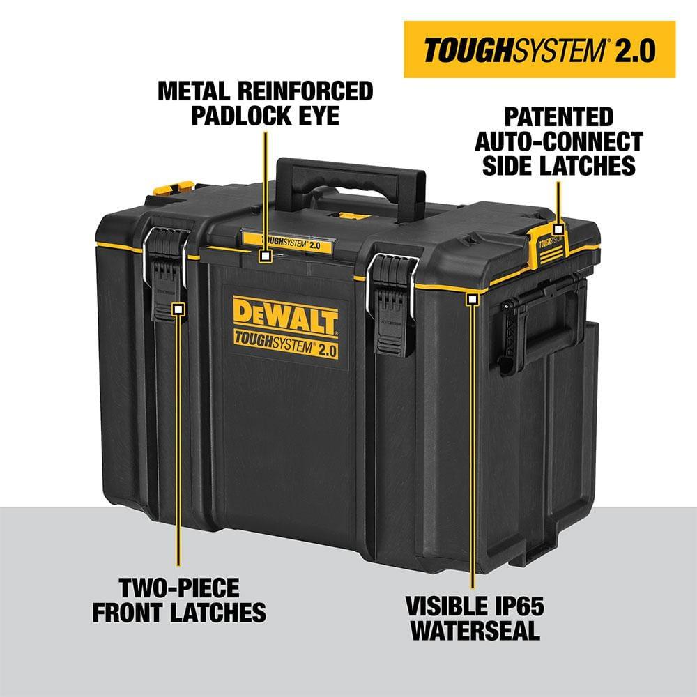 DeWalt DWST08400 Tool Boxes and Organizers, Plastic Black