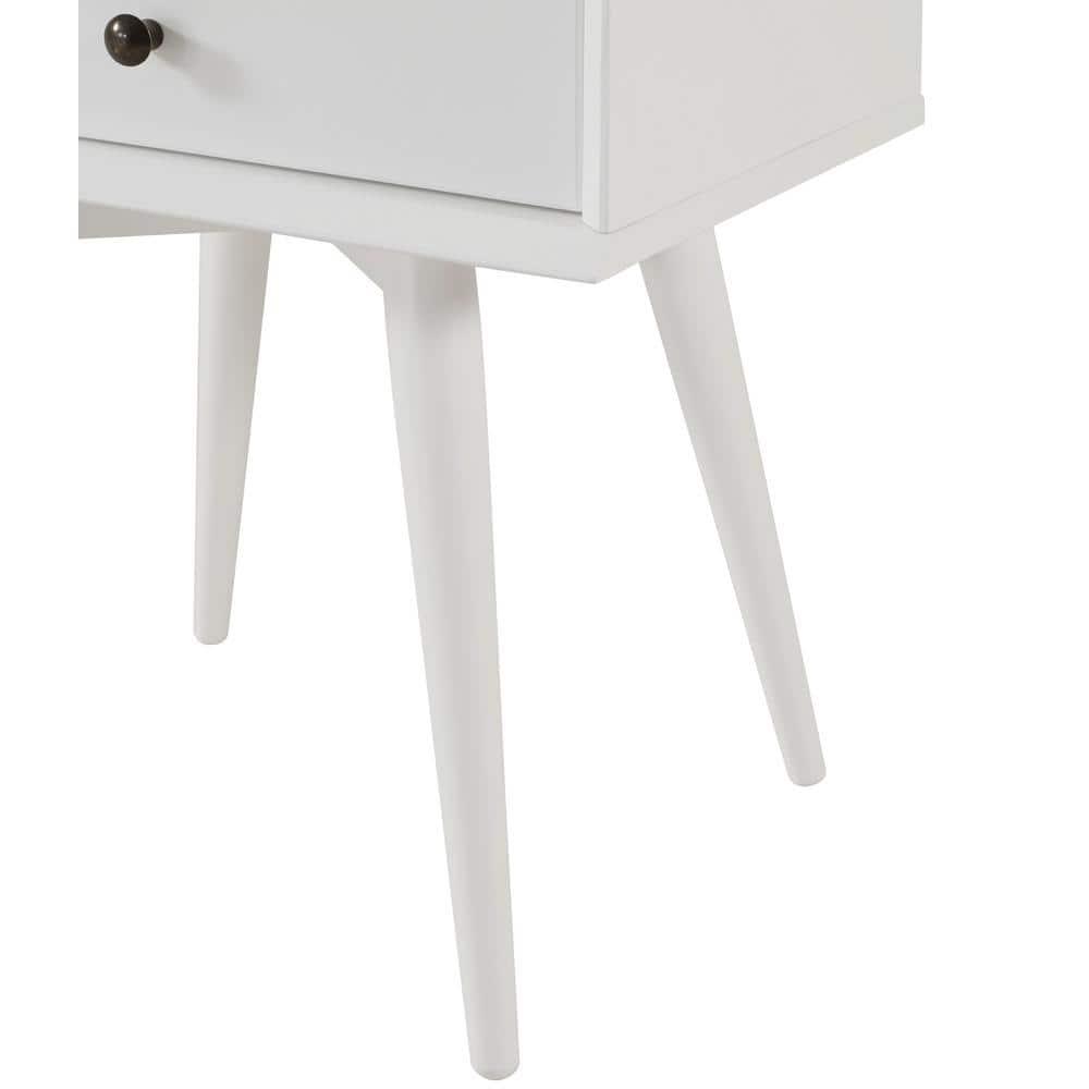 Drevy Century nightstand (White)