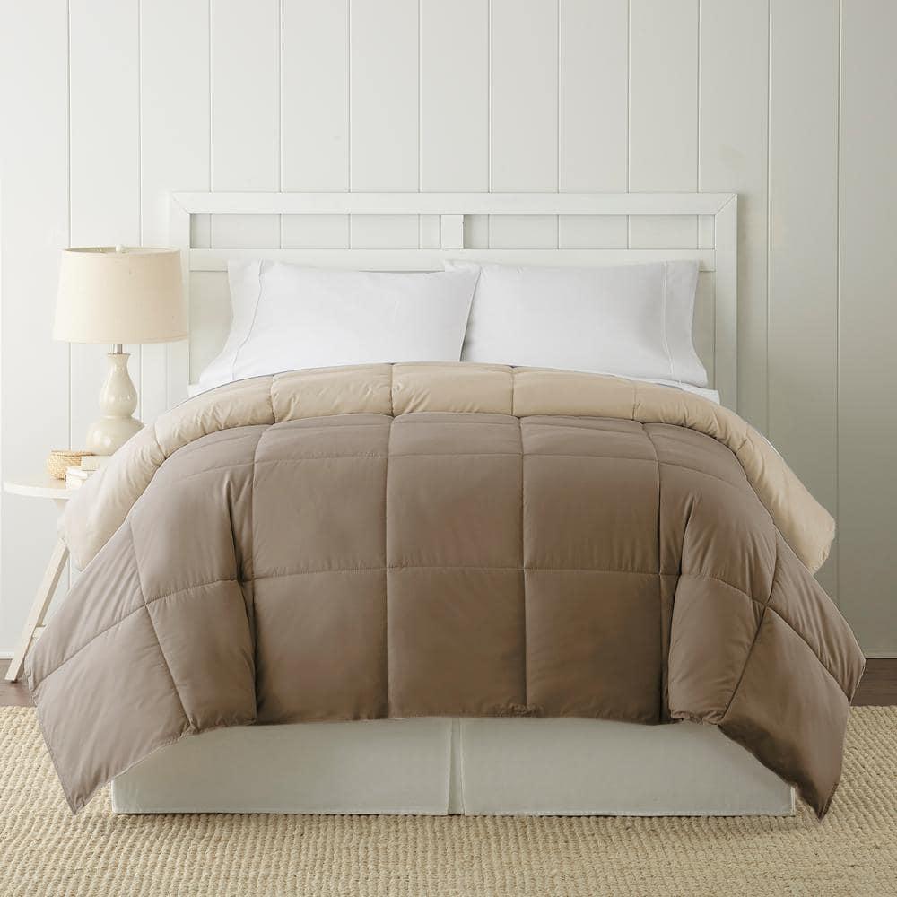 Modern Threads Modern Threads Sanctuary by PCT Down Alternative Microfiber Quilted Reversible Comforter & Duvet Insert - Soft, Comfortable Alternative to Goose Down - Bedding for All Seasons