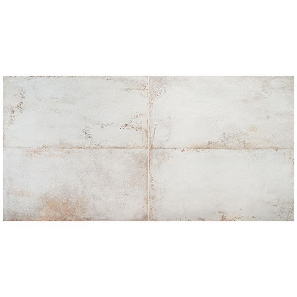 Large Format 23.62 in. x 47.24 in. Matte Porcelain Floor and Wall Tile