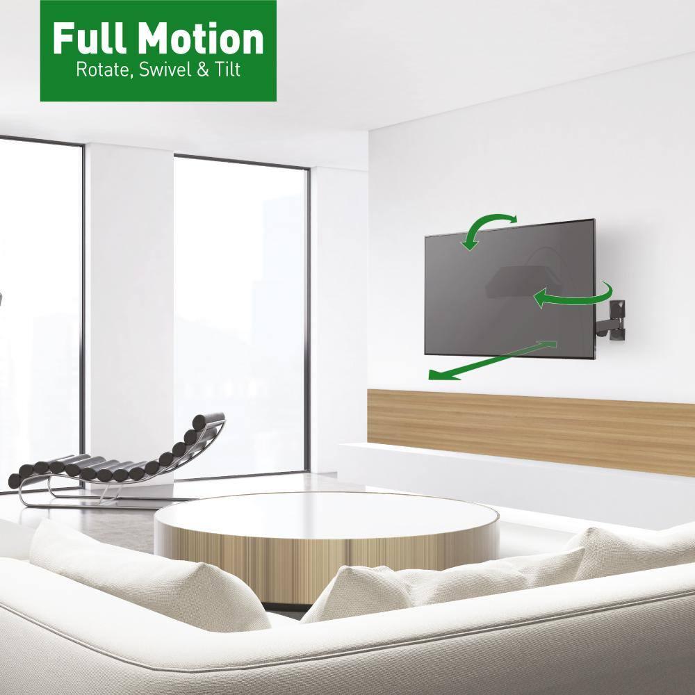 Barkan 13" - 43" Full Motion TV Wall Mount - Extension, Swivel & Tilt