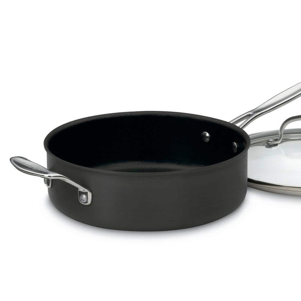 Cuisinart Chef's Classic Non Stick Hard Anodized Saute Pan with Lid
