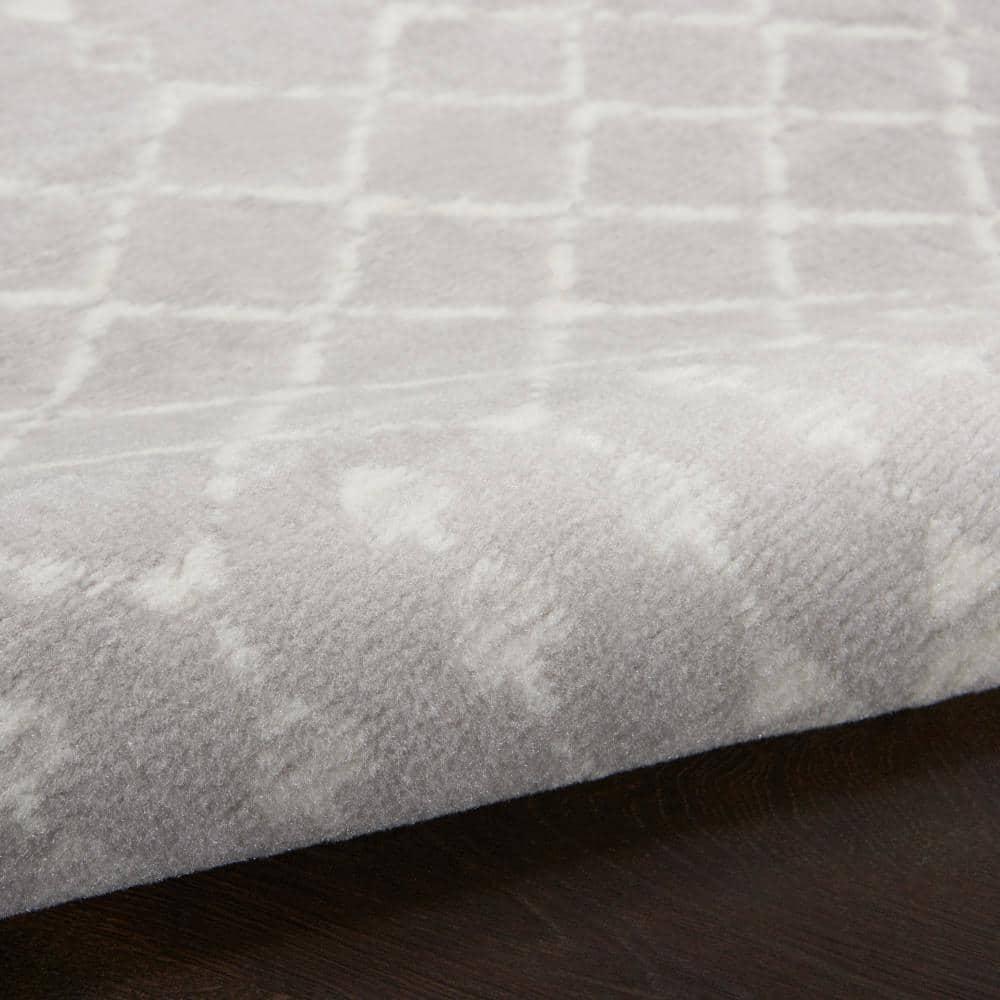 Nourison Whimsicle WHS02 Indoor only Area Rug - Grey 6' x 9'
