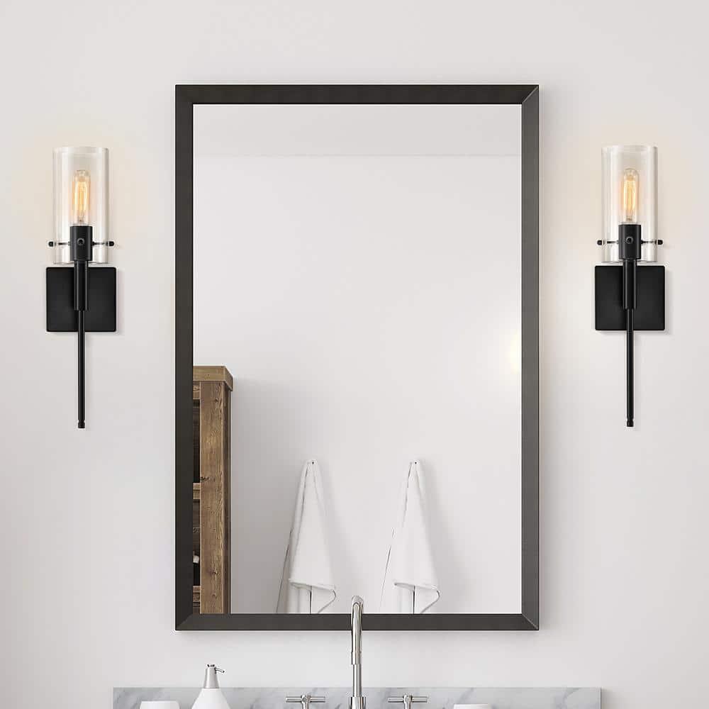 Kyrid Black Iron Armed Sconce Set of 2 Mornden Wall Sconce Set of 2 Hallway Light