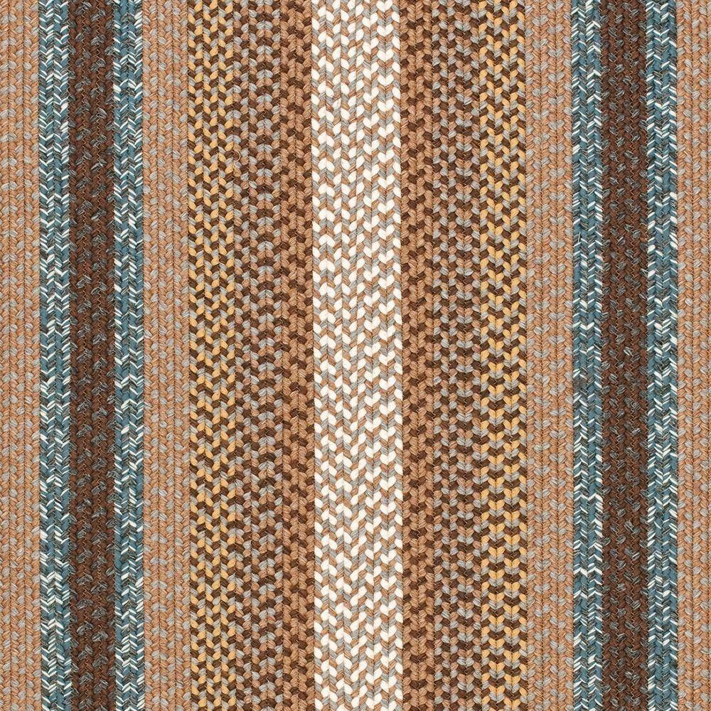 Braided BRD313 Hand Woven Area Rug - Brown/Multi - 5'x8' - Safavieh.