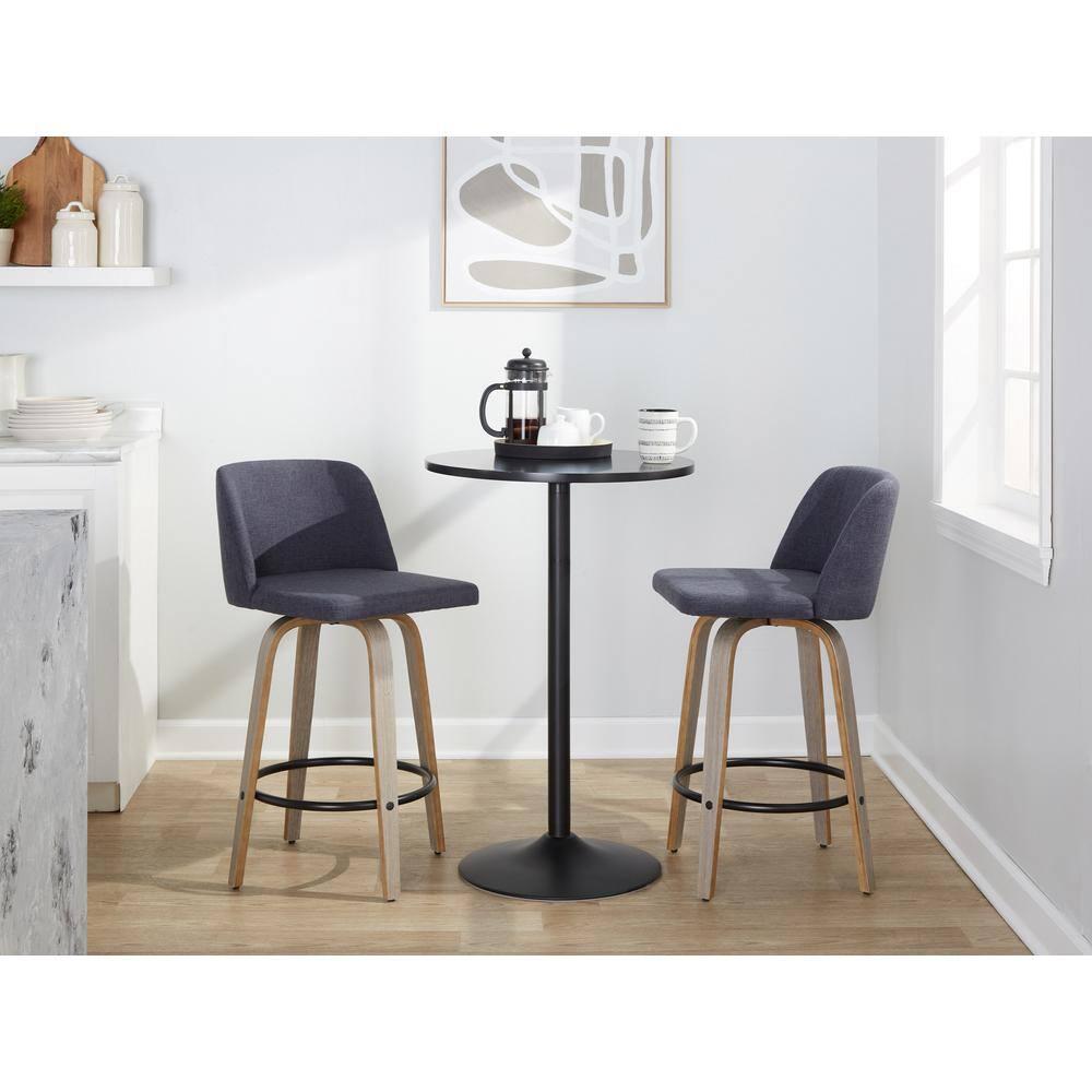 Toriano Swivel Upholstered Counter Stool