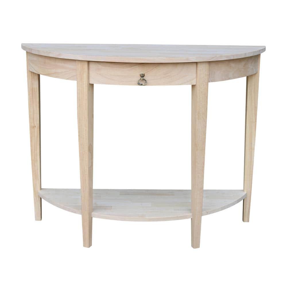 IC International ConceptsHalf Moon Console Table