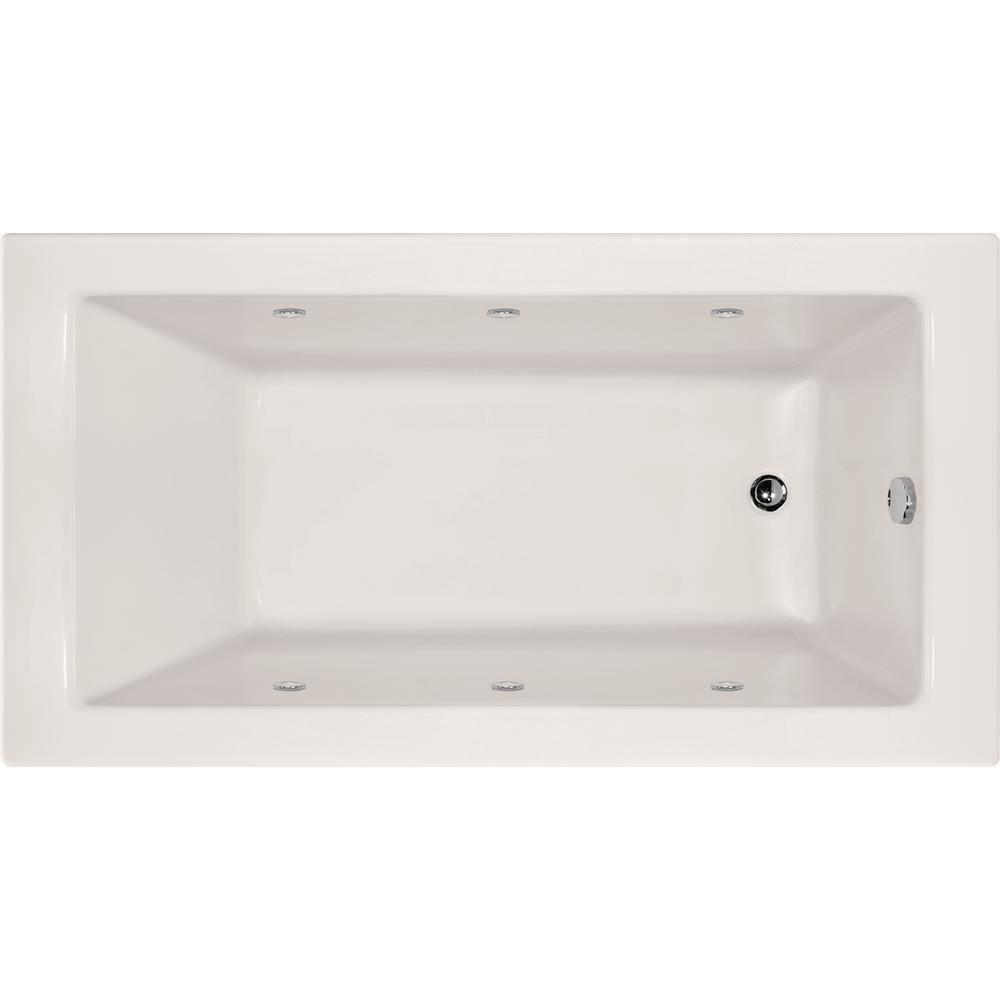 Designer Sydney 60" x 30" Alcove Soaking Acrylic Bathtub