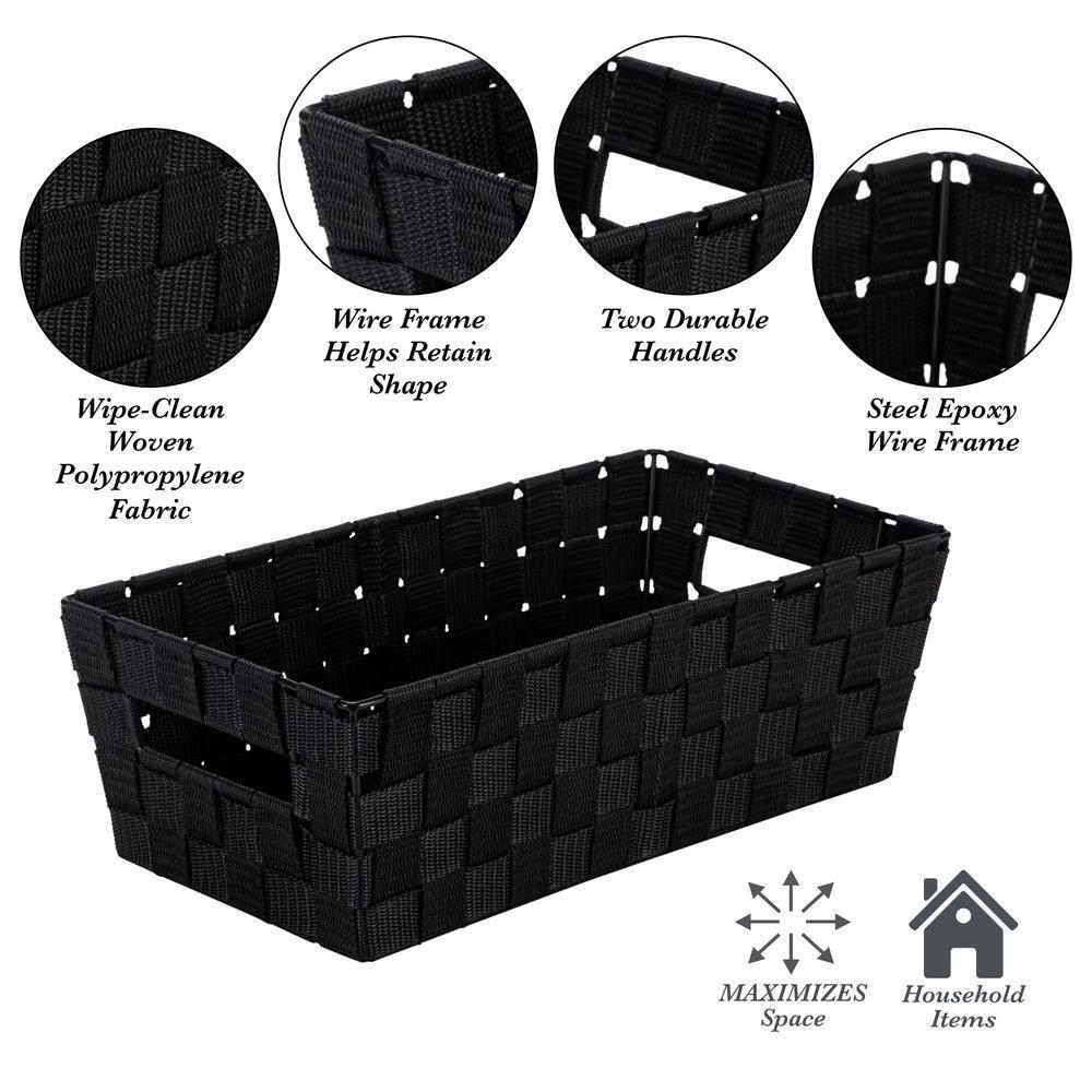 Simplify Simplify Plastic Decorative Bins