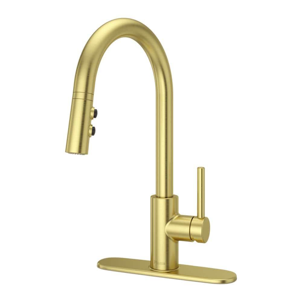 Pfister LG529SABG Stellen Pull Down Single Handle Kitchen Faucet