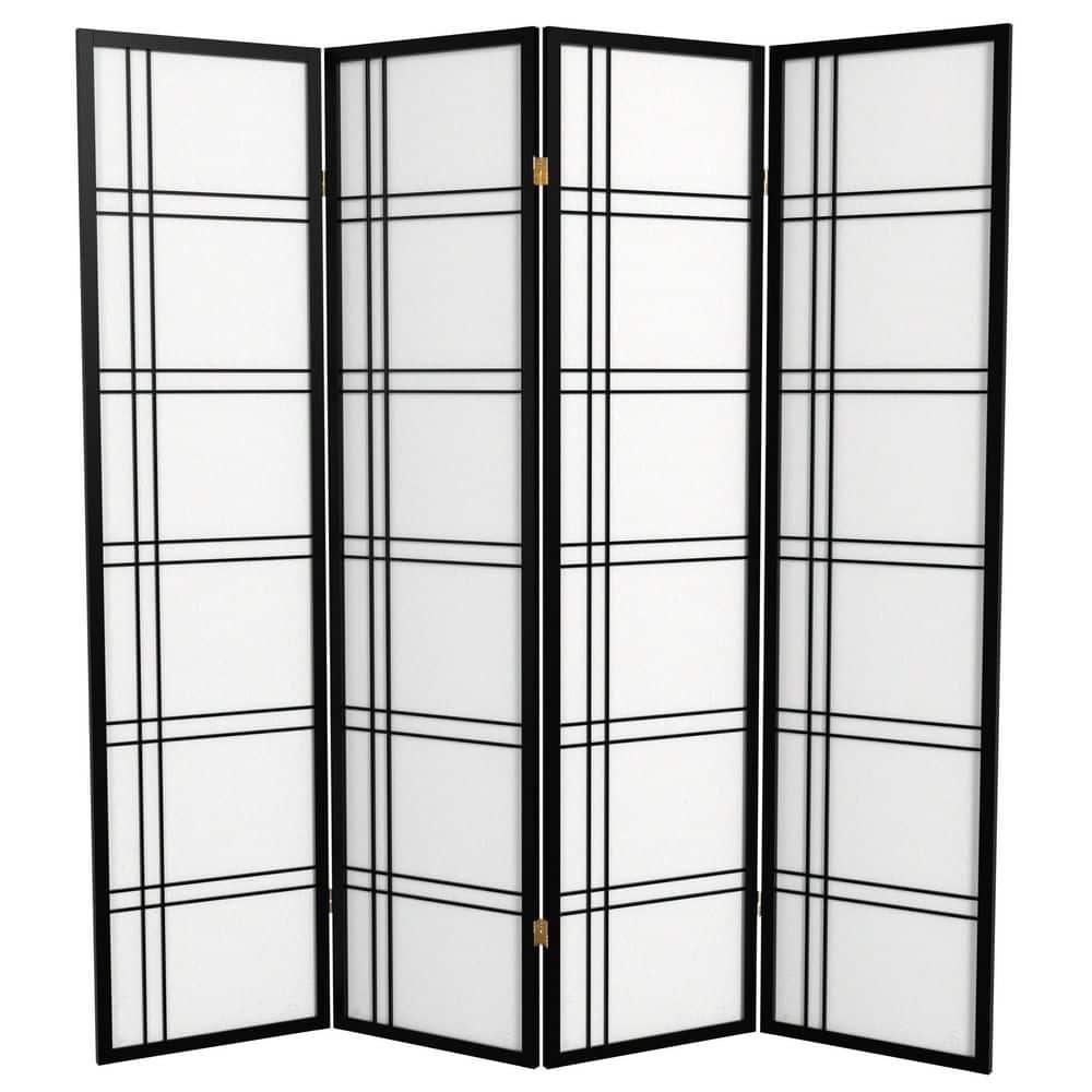 Latitude Run® 68'' W x 71.25'' H 4 - Panel Folding Room Divider