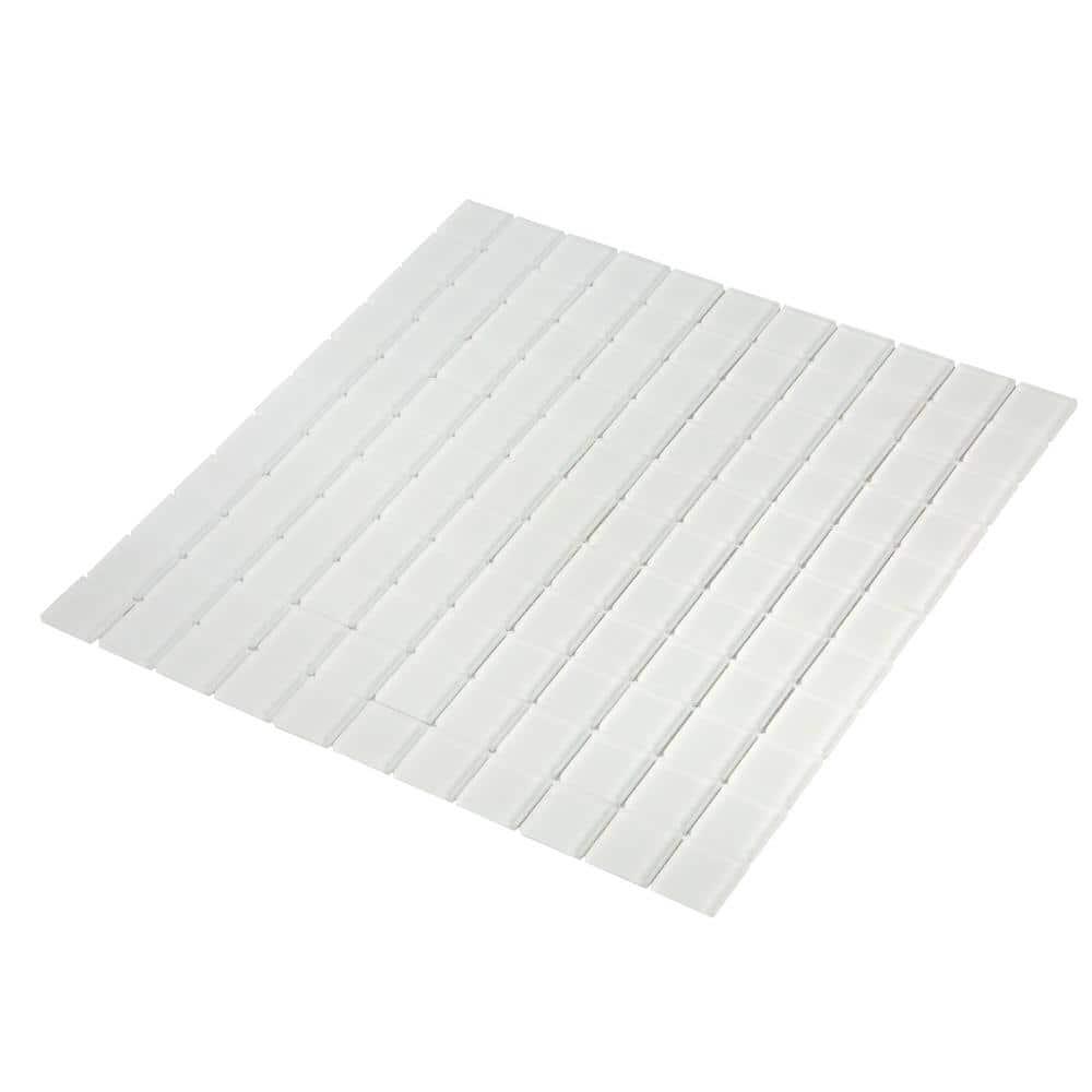 Apollo Tile 11.8" X 11.8" Matte Finished Glass Mosaic Tile