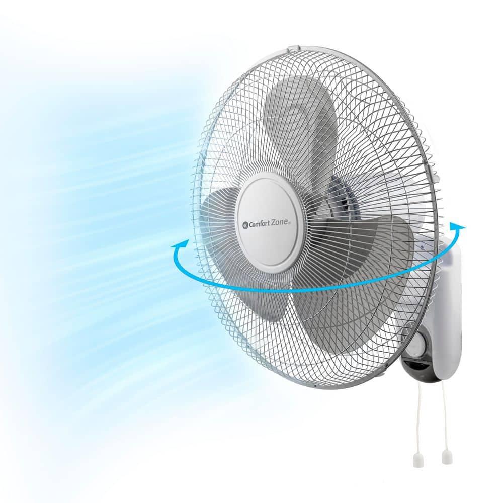 Comfort Zone 16" Wall Mount Fan