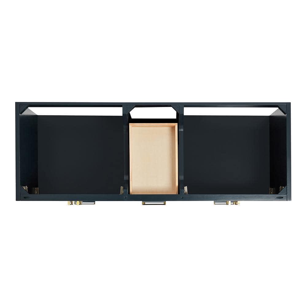 Ariel M060d-Bc Stafford Mueble Tocador Independiente Doble de 61" Solamente - Azul