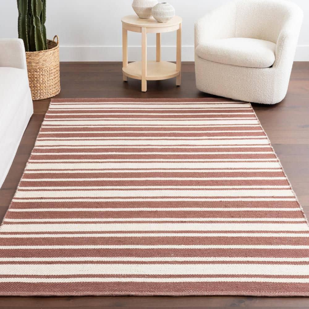 Frenshe Interiors x Rugs USA Frenshe Interiors x Rugs USA Bowery Striped Wool Area Rug