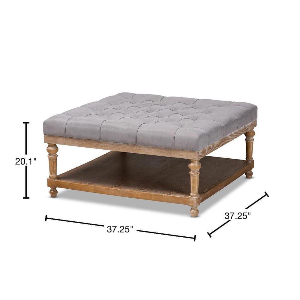 One Allium Way® Ora Upholstered Ottoman