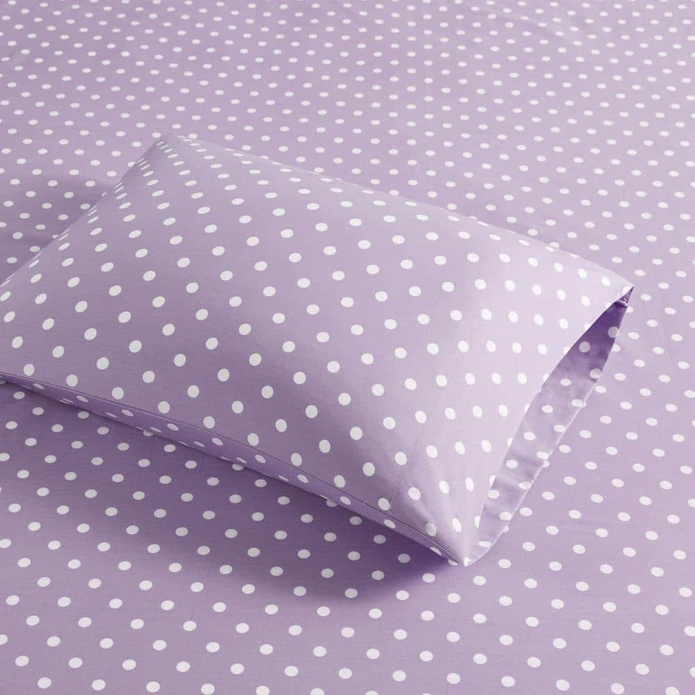 Intelligent Design Polka Dot Polka Dot Printed 100% Cotton Sheet Set
