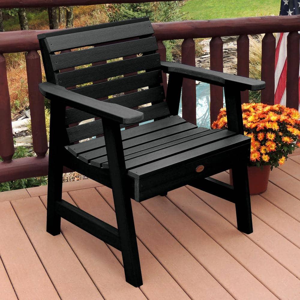 Highwood Weatherly Garden Chair - Outdoor, Eco-friendly, Synthetic Wood