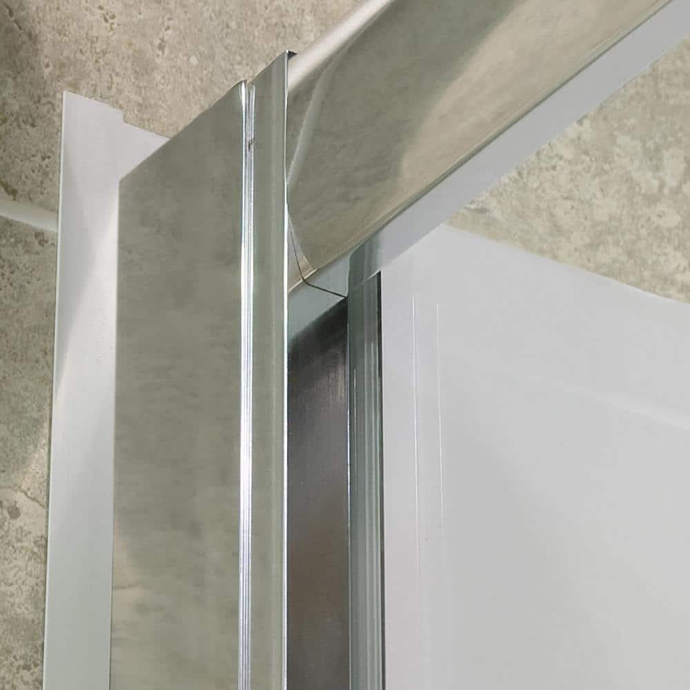 Visions 60" x 36" x 76.75" Frameless Shower Enclosures