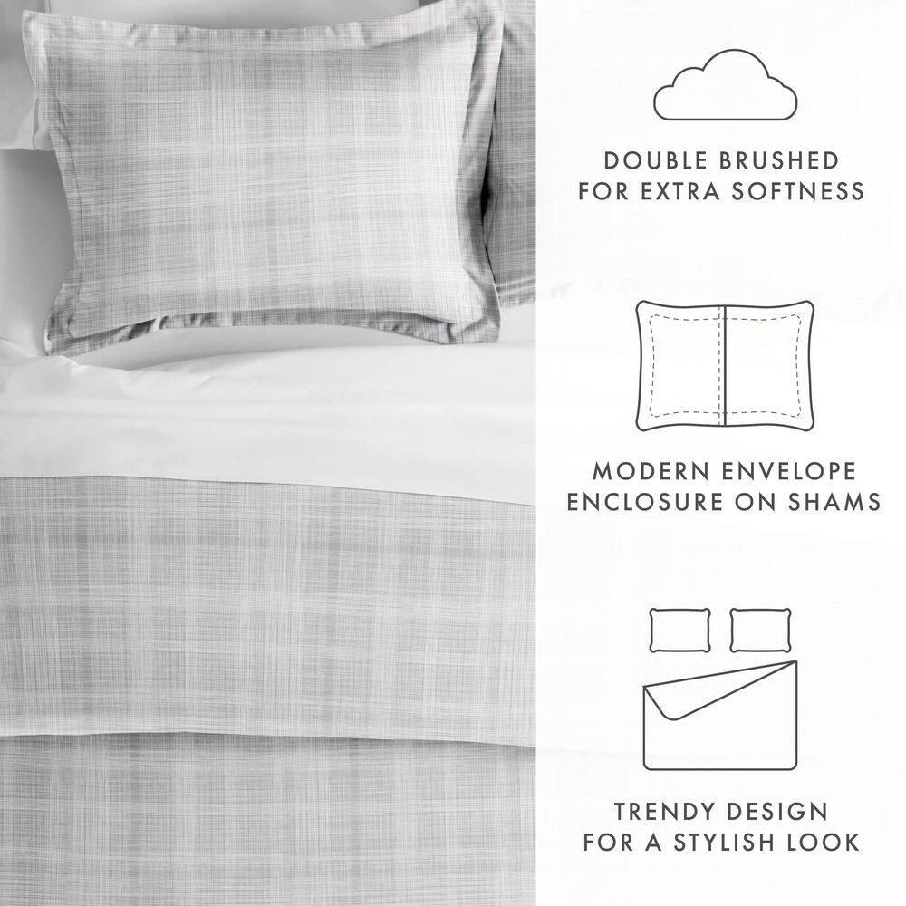Becky Cameron Becky Cameron Plaid Duvet Cover Set