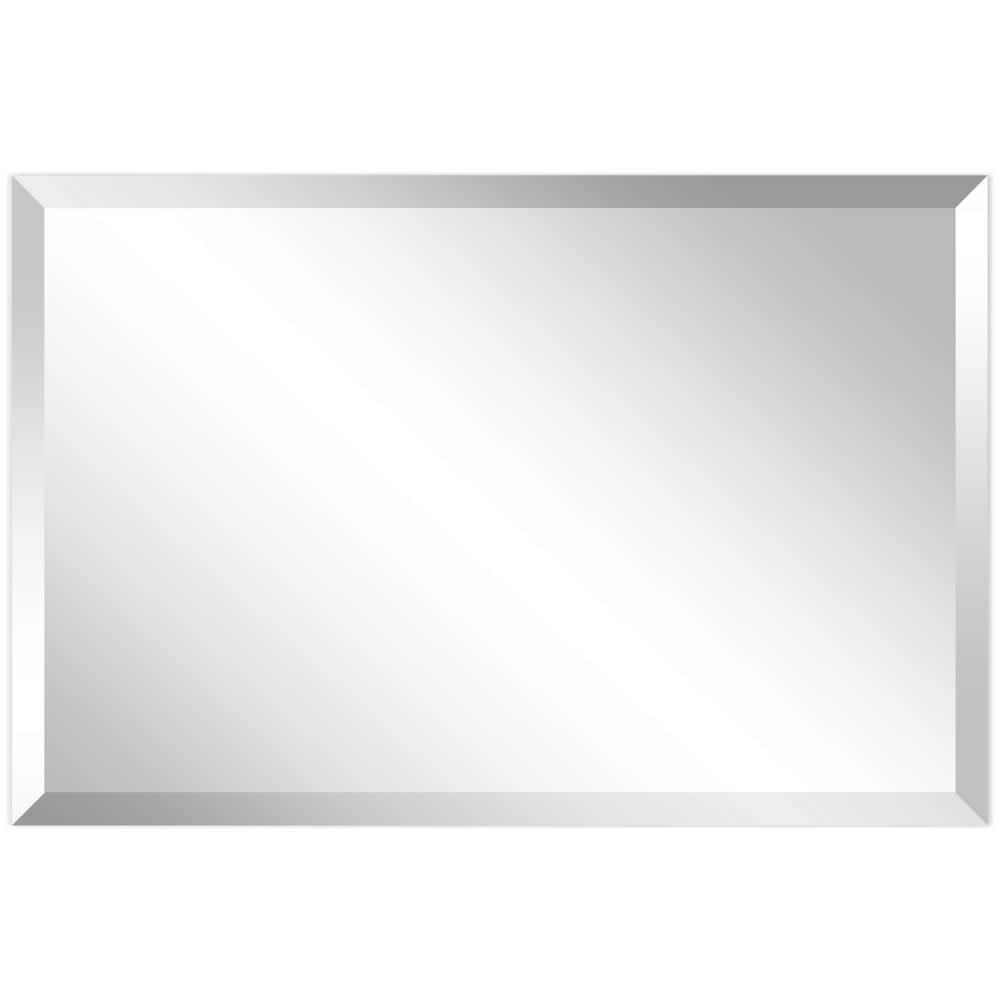 Empire Art Direct Frameless Beveled Prism Wall Mirror - Clear 20 in. x 0.39 in. x 30 in.