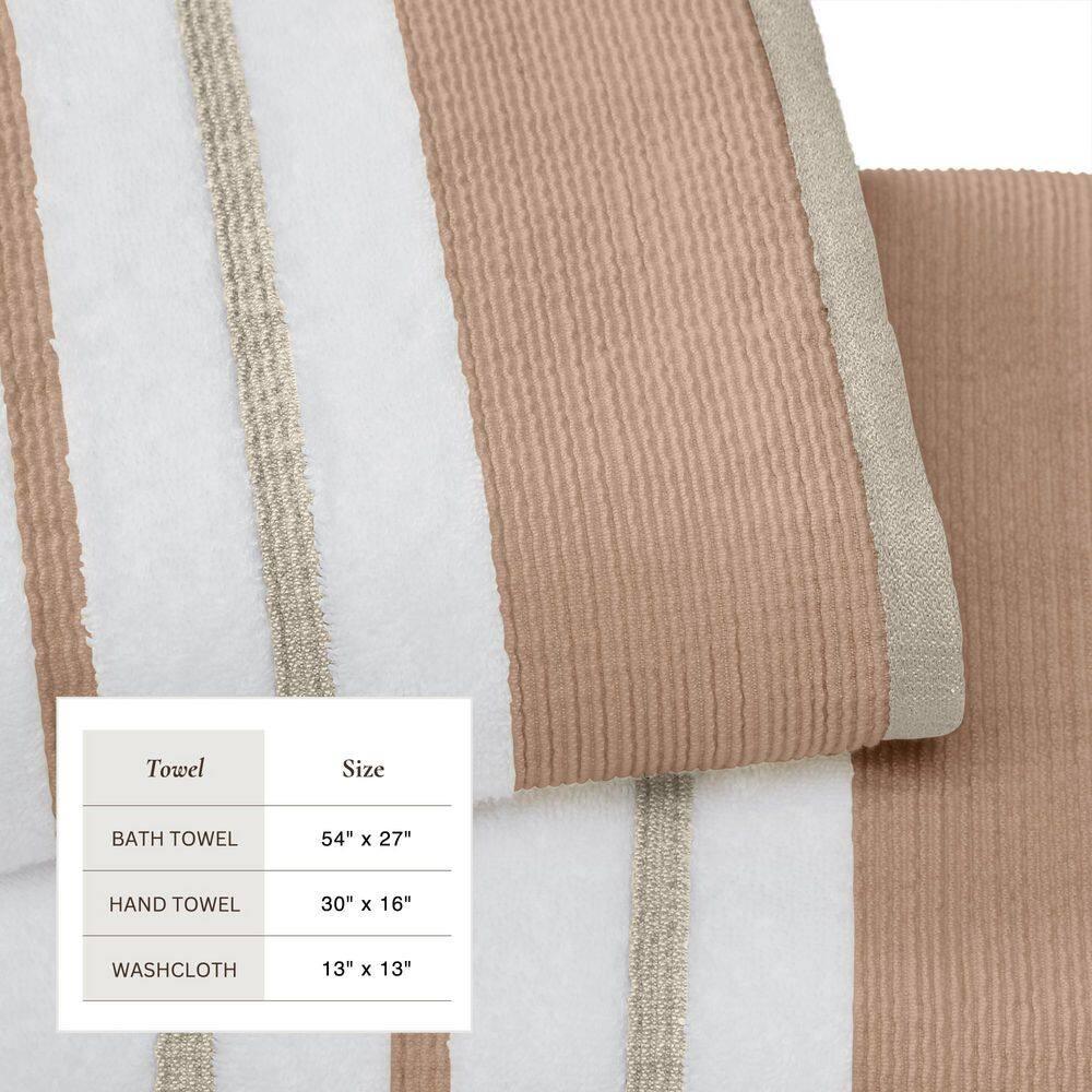 FreshFolds Cotton Blend Decorative 6-Piece Towel Set