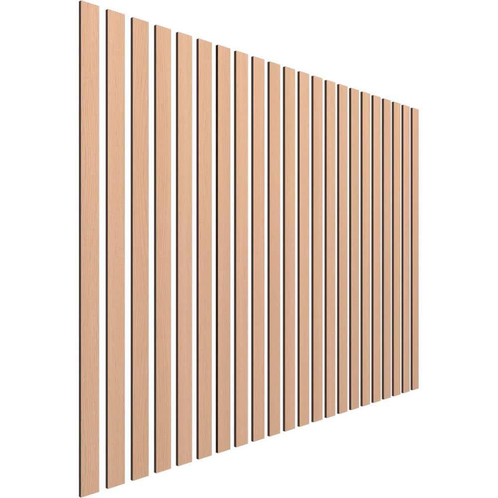Adjustable Wood Slat Wall Panel Kit
