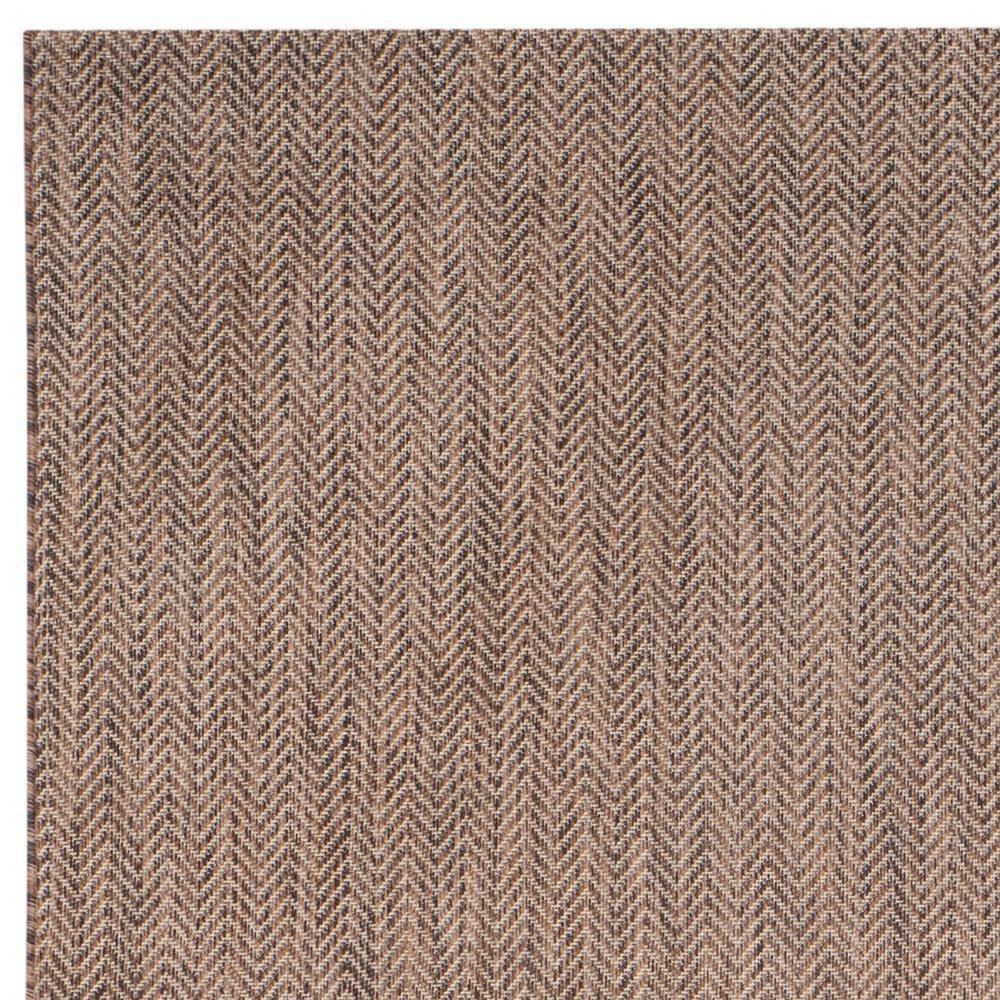Courtyard CY8022 Power Loomed Indoor and Outdoor Area Rug - Brown/Beige - 8'x11' - Safavieh