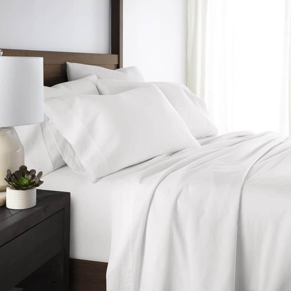 Sateen Long-Staple Cotton Deep Pocket Sheet Set